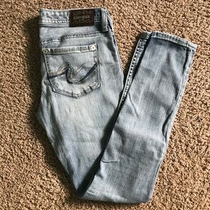 Low Rise Legging Jeans, 8 Long